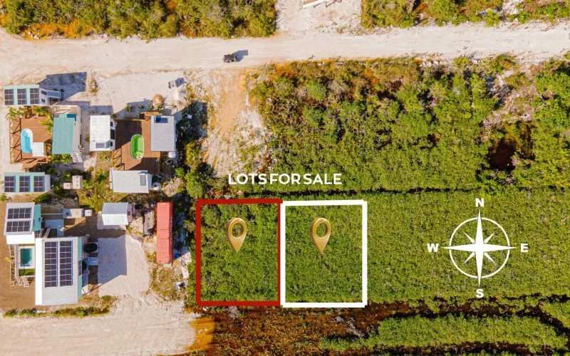 DOUBLE LARGE RESIDENTIAL LOTS - WEST CAYE, SECRET BEACH, SAN PEDRO, BELIZE