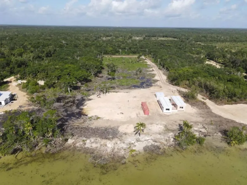 #Belize Incredible Seafront Property in Corozal