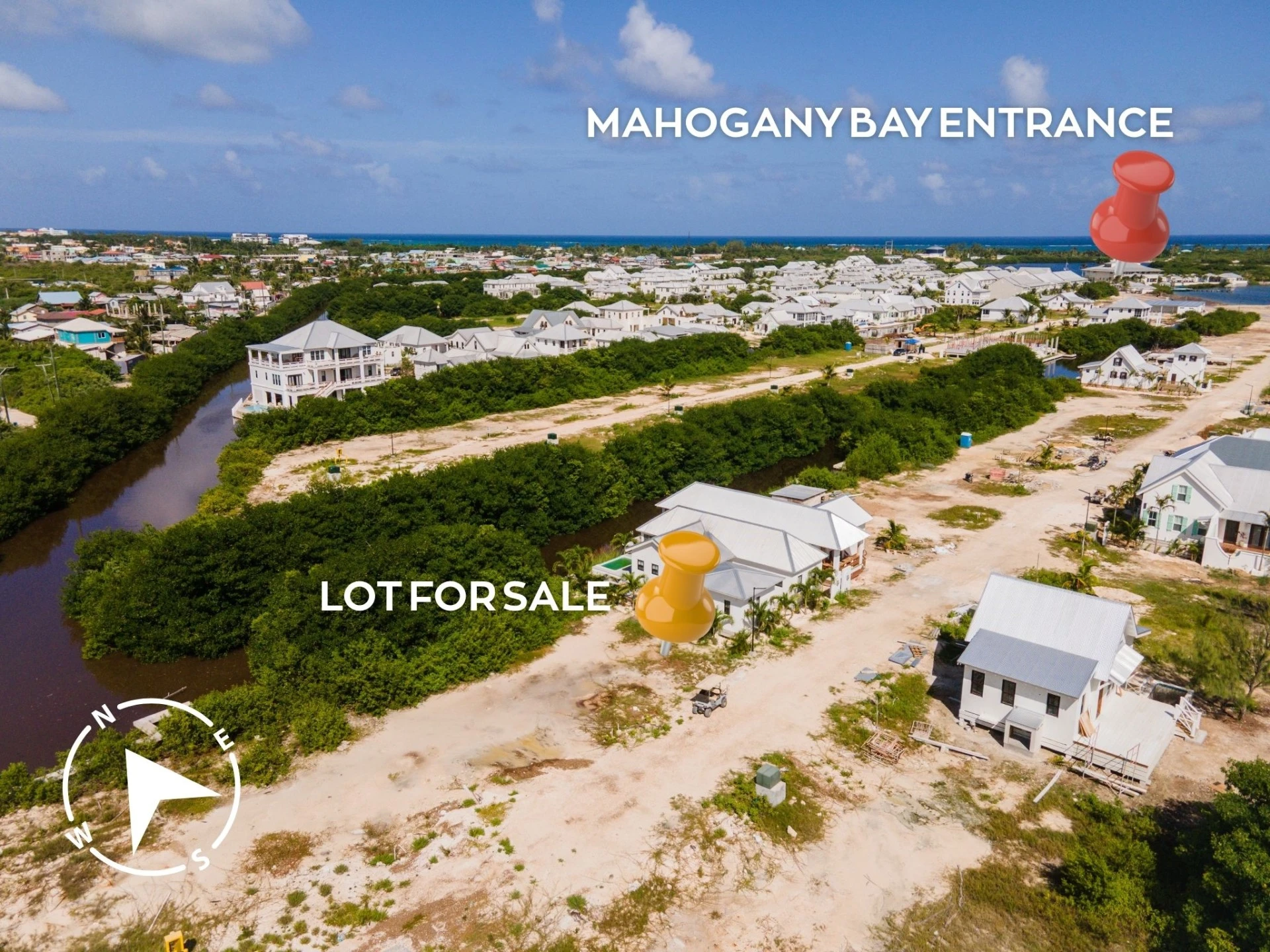 Mahogany Bay Canal Lot - Parcel 6048, Mahogany Bay Phase 1 Street 1