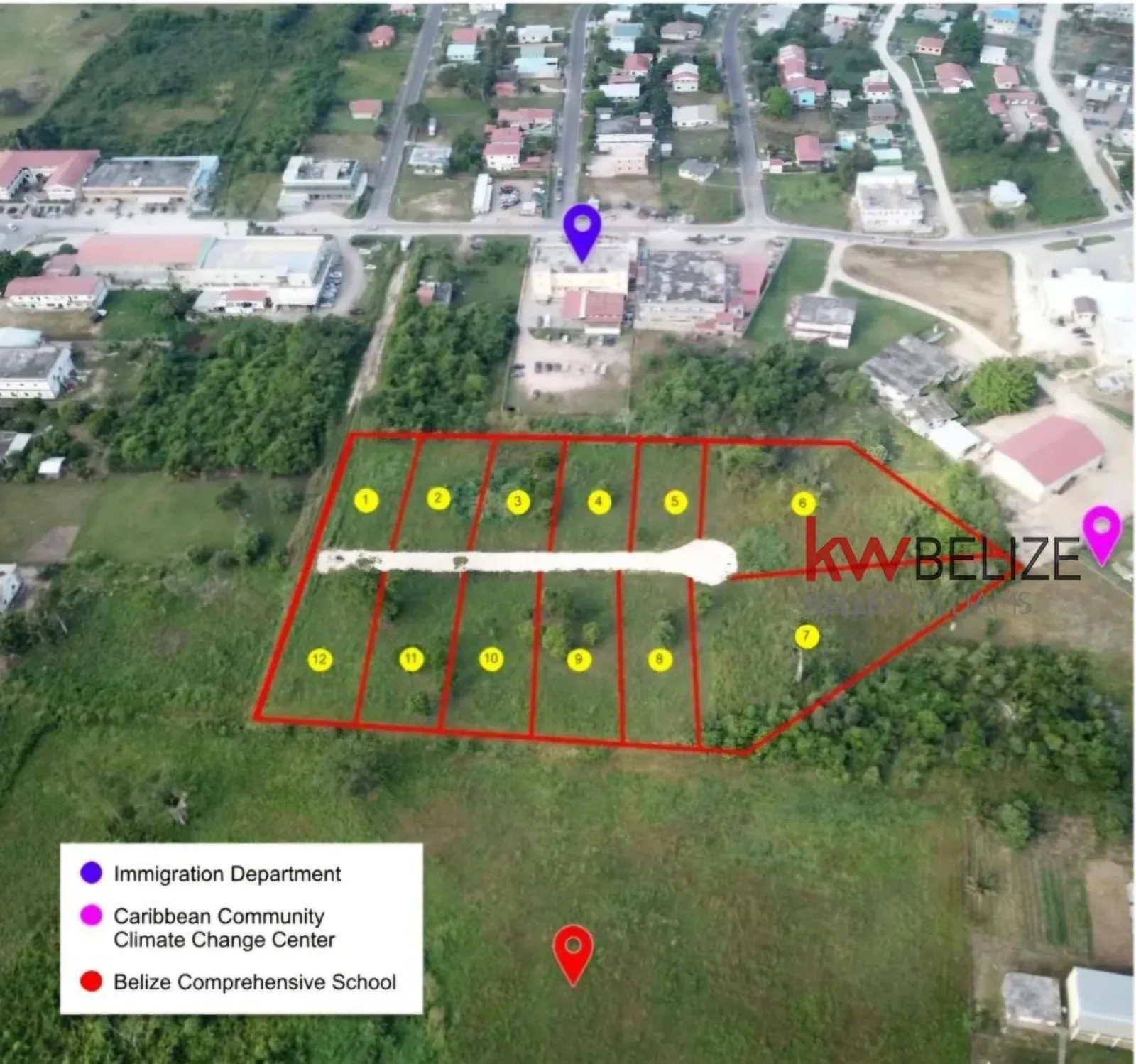 Mountain View Lot #12: Prime Building Opportunity in Belmopan