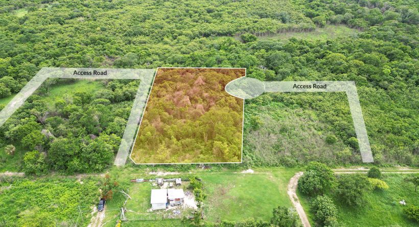Large Residential Corner Lot in Dominguez Layout Corozal Town in Northern Belize