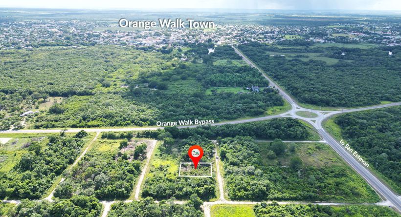 Large Residential Lot in Petville Orange Walk Town in Northern Belize