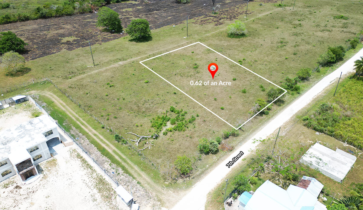 Large Vacant Residential Lot in Orange Walk Town Northern Belize