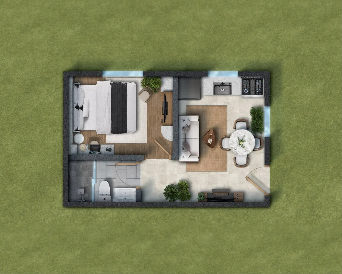 Sol Suites: 1BR Condo with 75% Financing, New Build!