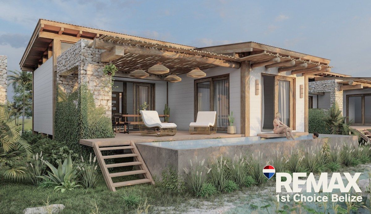 HL-166 - Luxury Home with a Private Pool in San Pedro Belize: Udara Model at Aruna