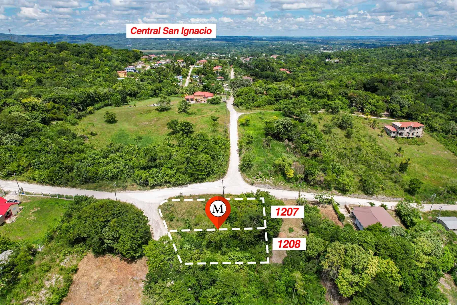 0.282 Acre Corner Lot in Kontiki, San Ignacio