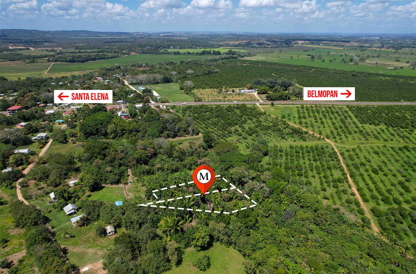 Two Parcels just over 1 Acre of Land in Esperanza Village, Cayo District
