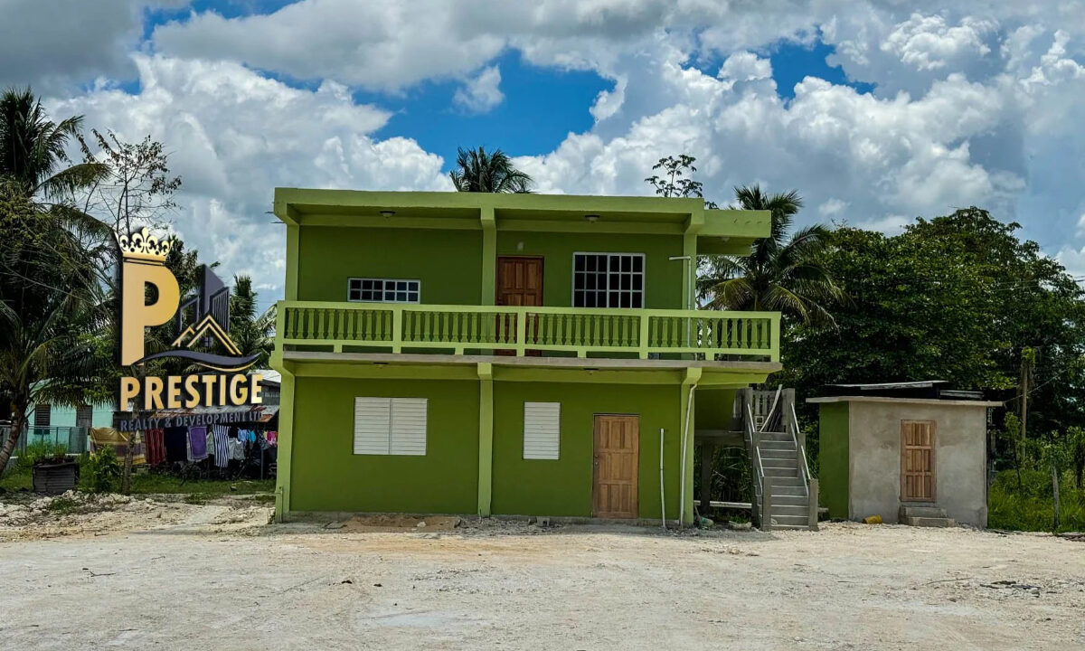 New Income-Generating Duplex Home at Louisiana, Orange Walk Town