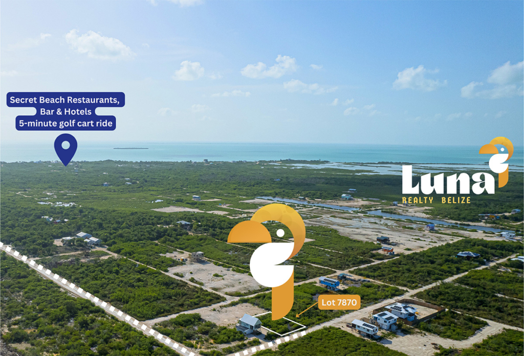NEW PRICE! Secret Beach Lot in Grand Belizean Estates #7870 - Road Access