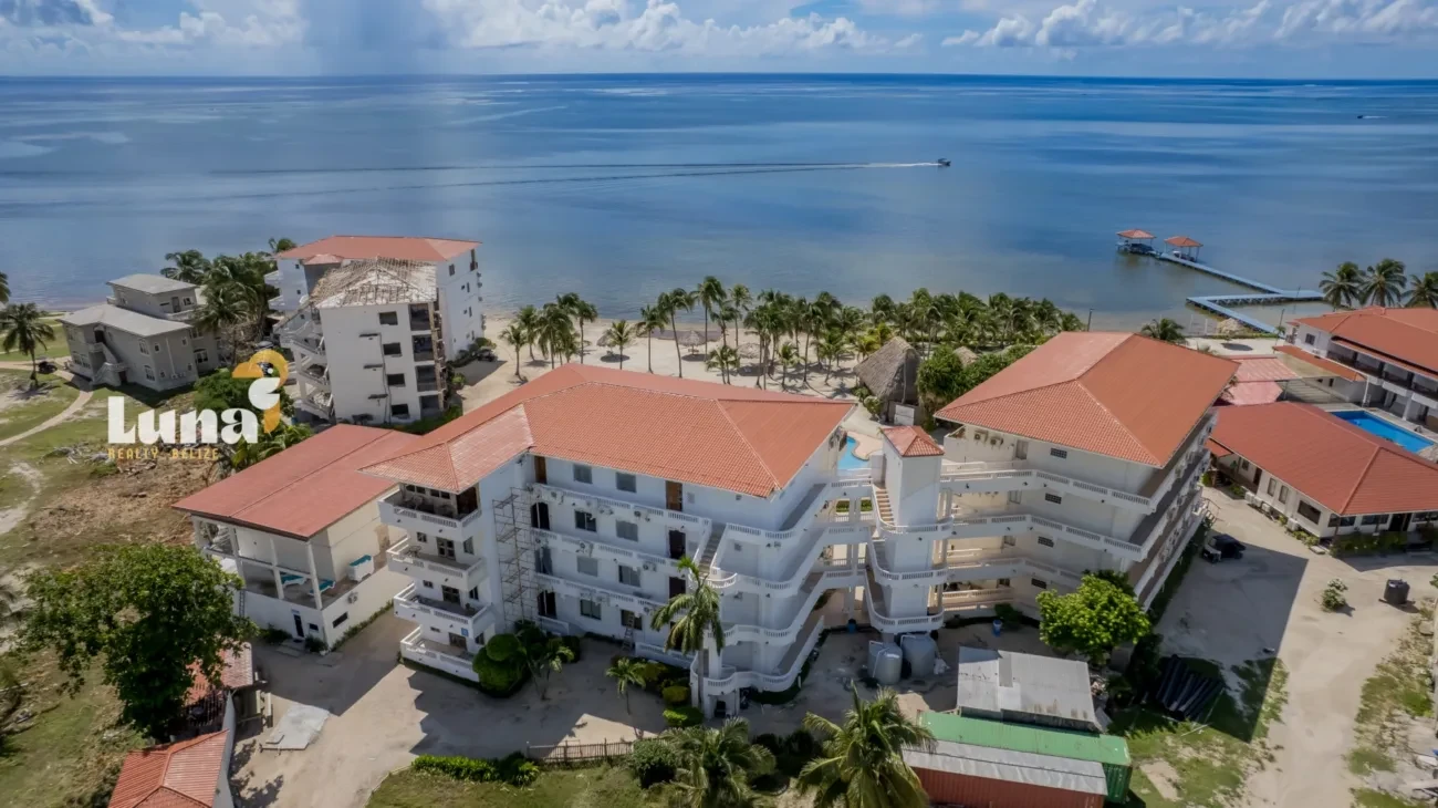 Oceans 23 Unit 3 – Direct Oceanfront 2BR/2BA Corner Condo on Ambergris Caye