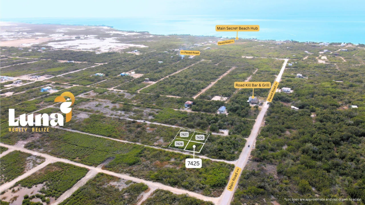 UNDER CONTRACT - Parcel 7425 – Grand Belizean Estates, Secret Beach Area
