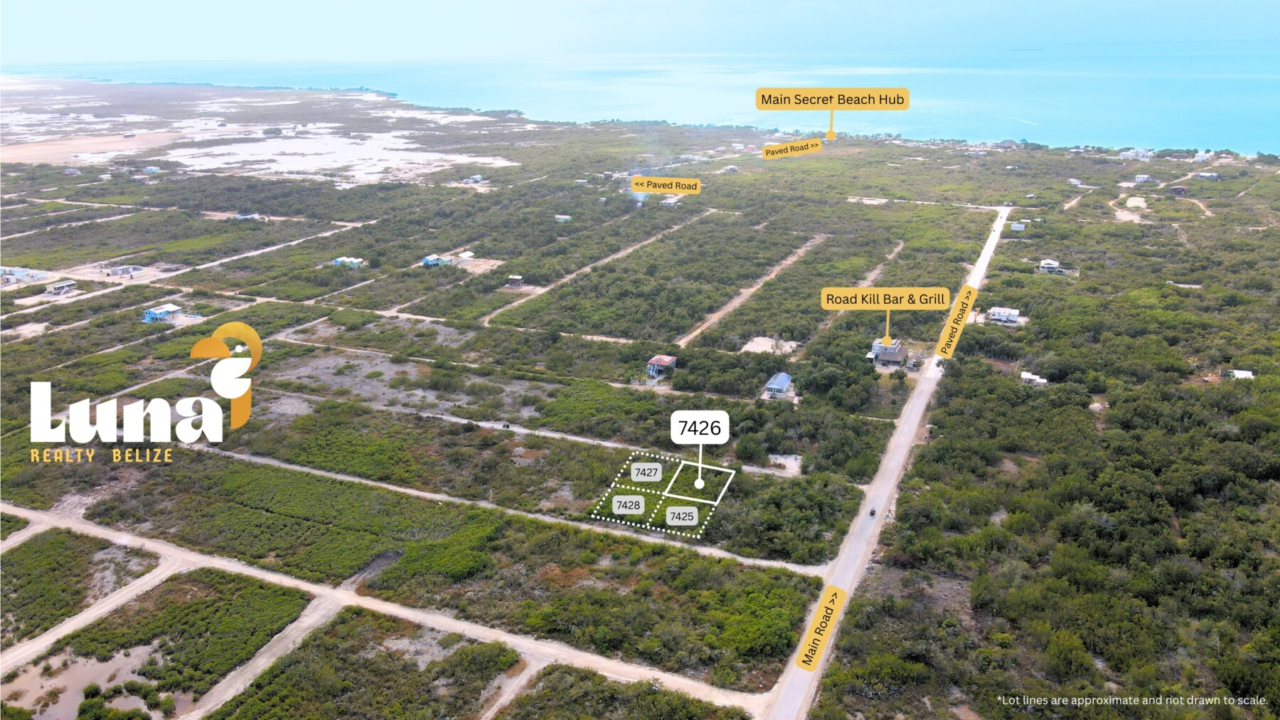 UNDER CONTRACT - Parcel 7426 – Grand Belizean Estates, Secret Beach Area with Financing
