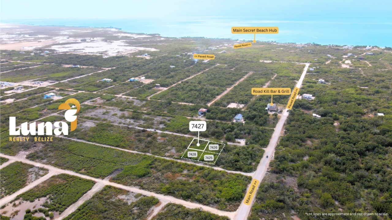 UNDER CONTRACT - Parcel 7427 – Grand Belizean Estates, Secret Beach Area