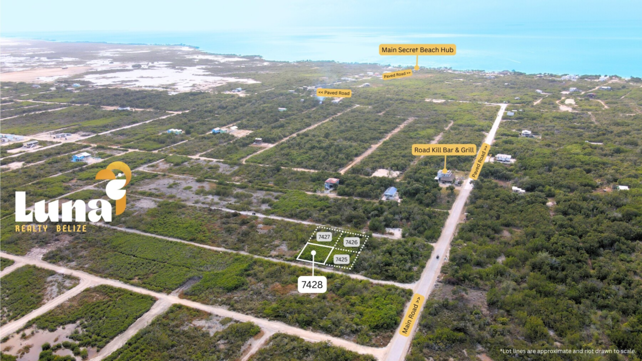 UNDER CONTRACT - Parcel 7428 – Grand Belizean Estates, Secret Beach Area