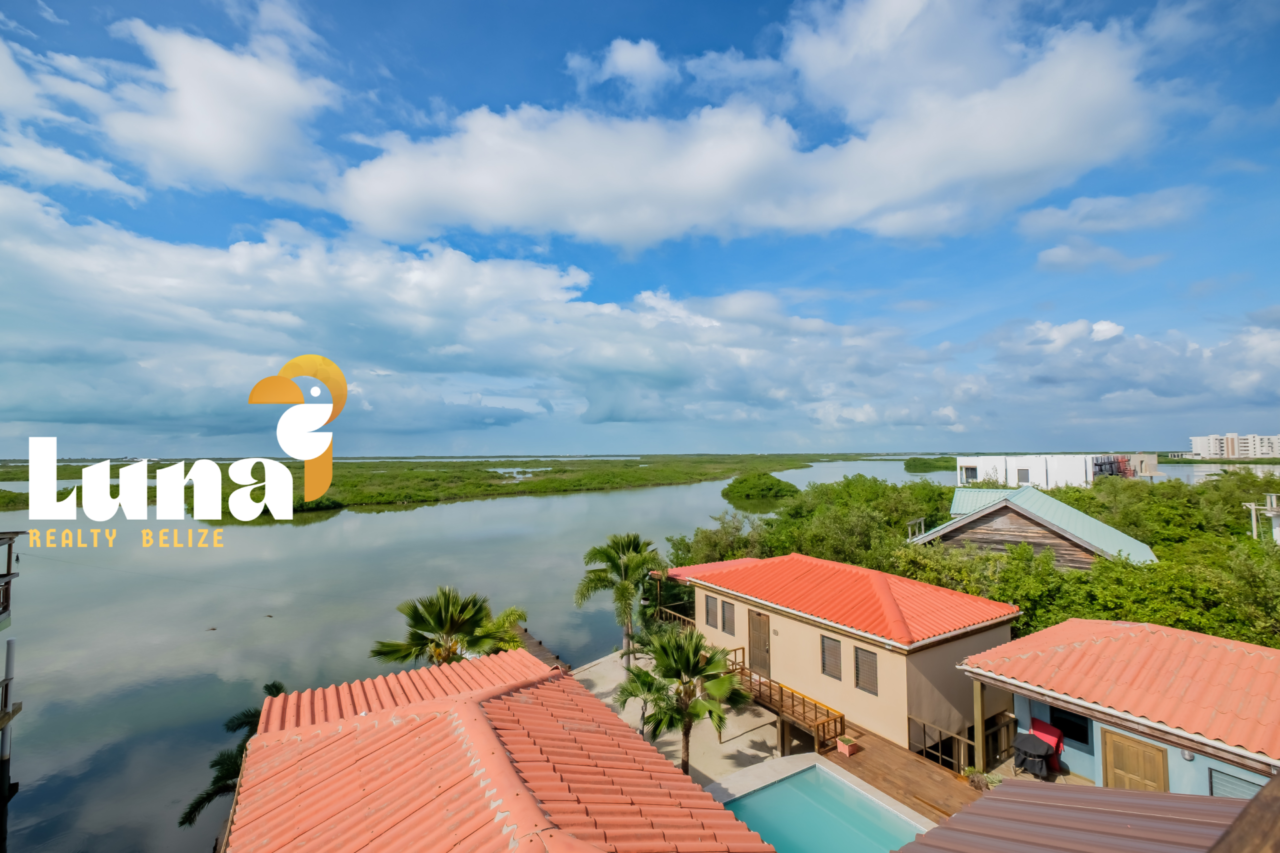 PRICE REDUCED - 2BR/1BA Condo with Waterview Rooftop Terrace in Tres Cocos, Ambergris Caye – Coco Bay Unit #3
