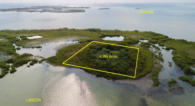 PRICE REDUCED! 4.99 Acres located off the Shores of Placencia Village