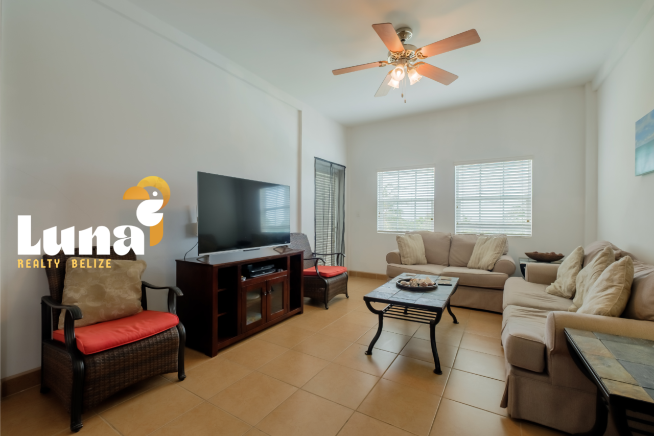 PRICE REDUCED! Grand Baymen A301 – 1BR Condo with Sunset Views in San Pedro, Belize