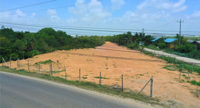Prime 1.59 Acre Commercial Plot, Immediately North of Placencia's Airstrip