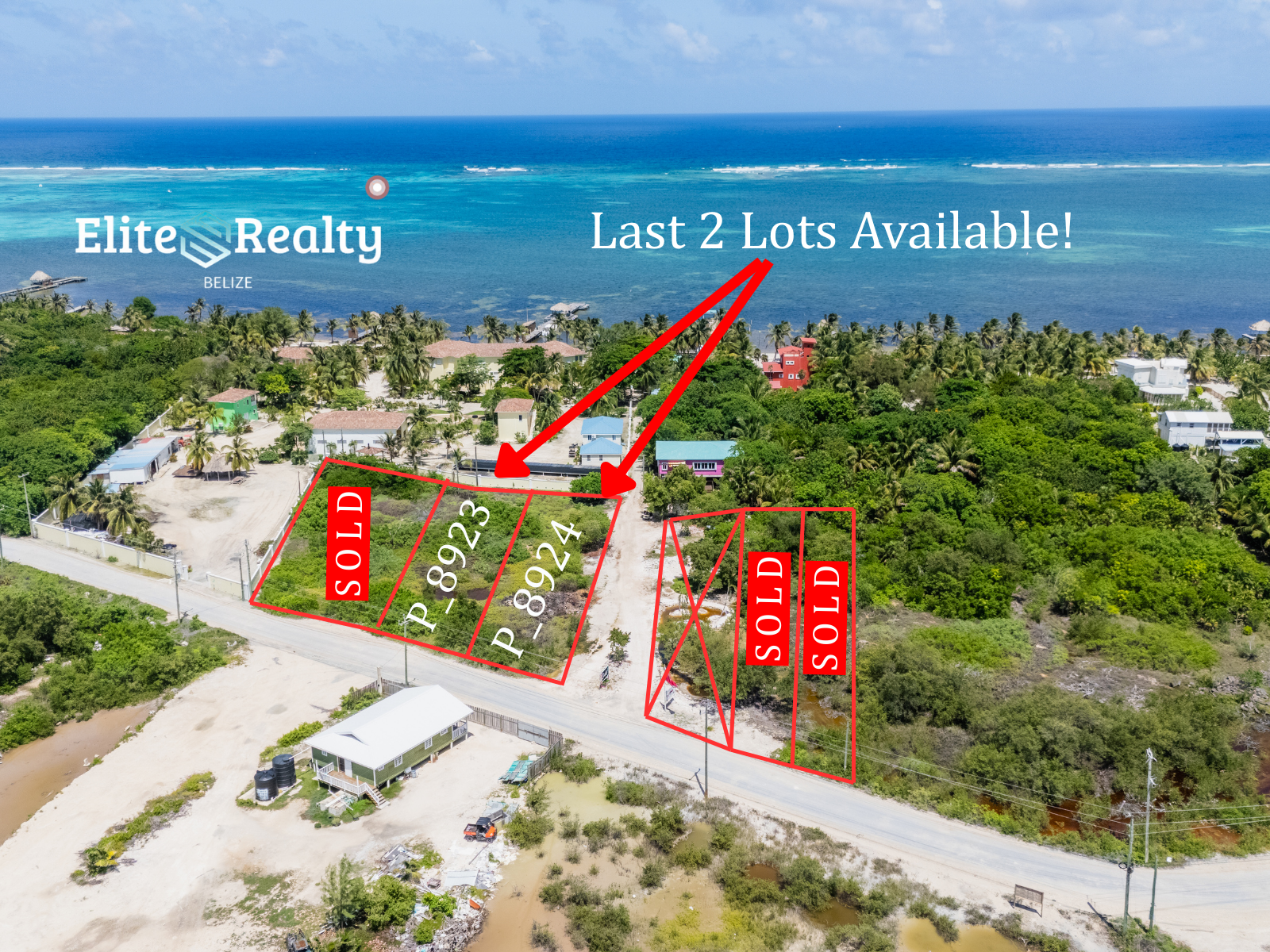 Prime Roadfront Lots with Close Proximity to Beach