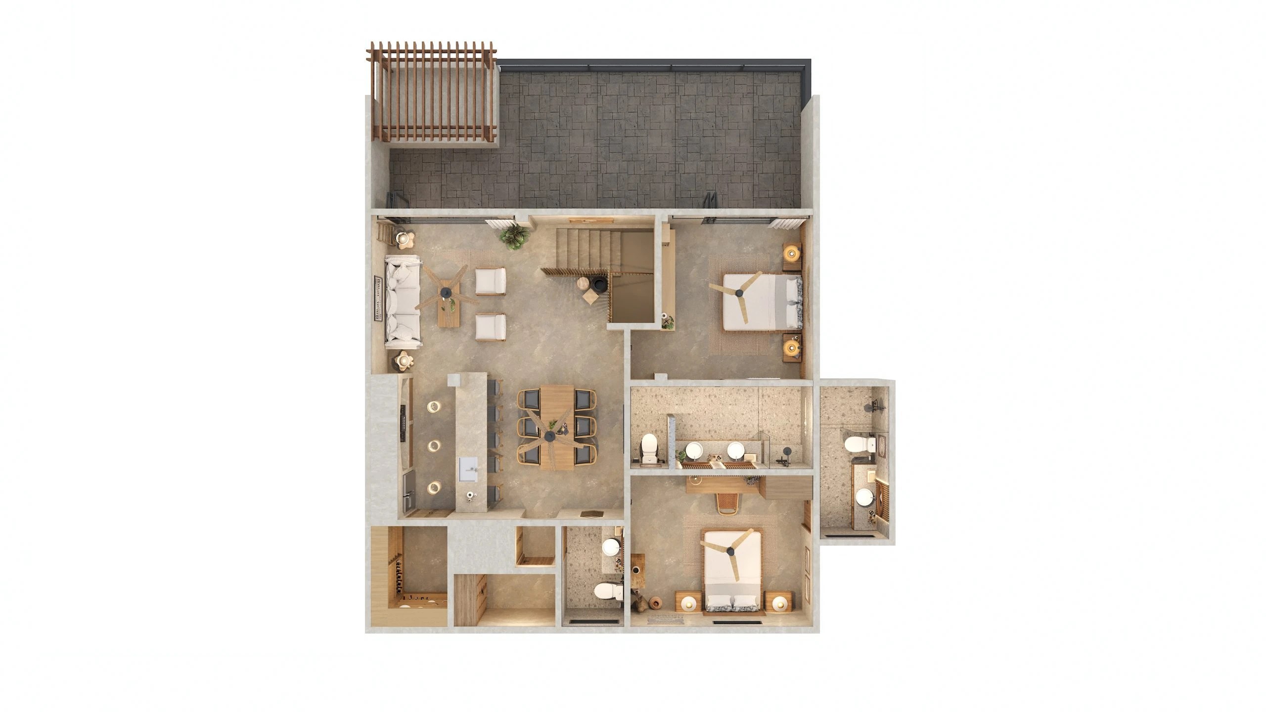 PC0010 – Orchid Breeze Condos Boutique – 2 Bedroom Penthouse