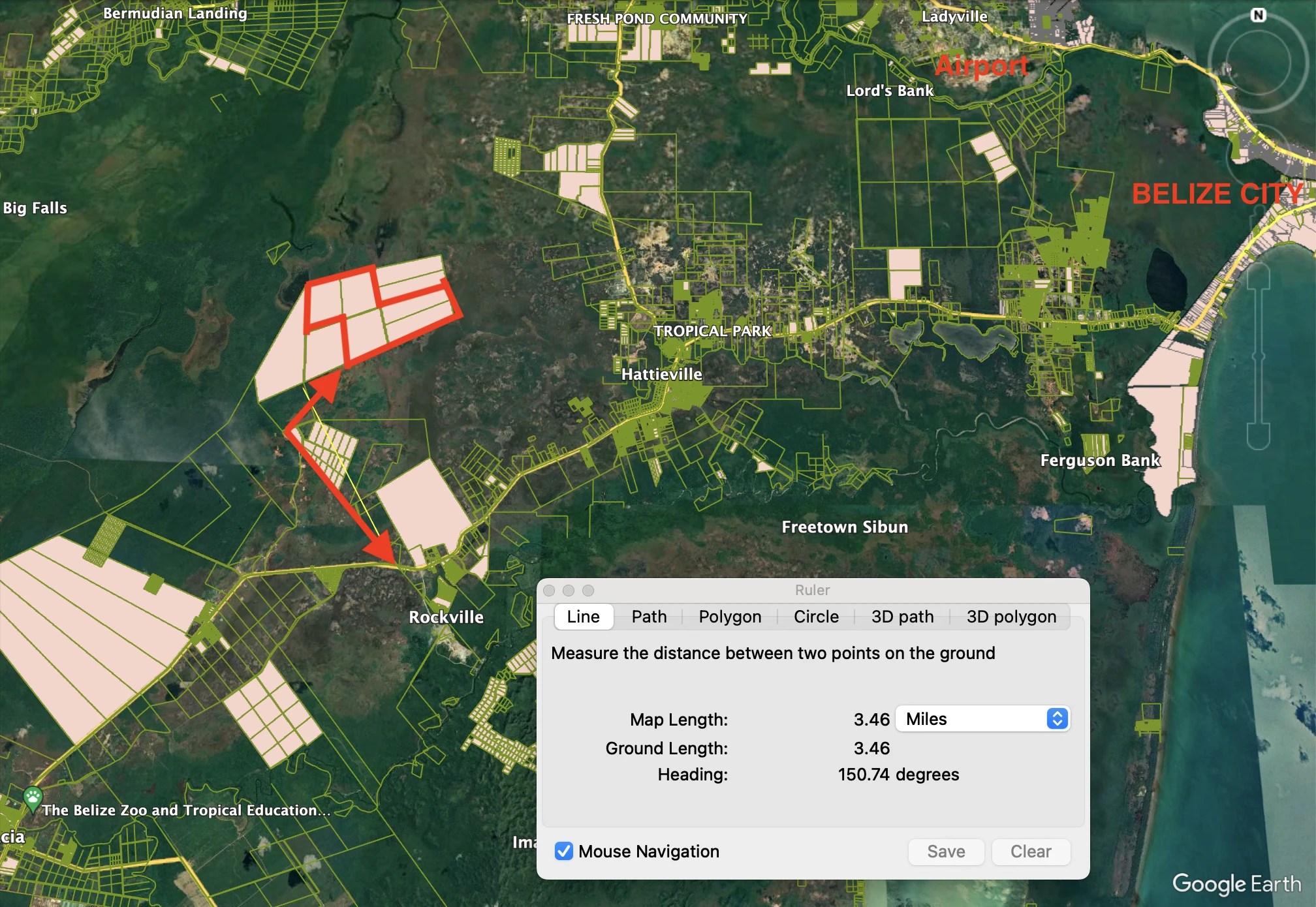 PF0004 – 1,456 acres – Near Hattieville, Belize District