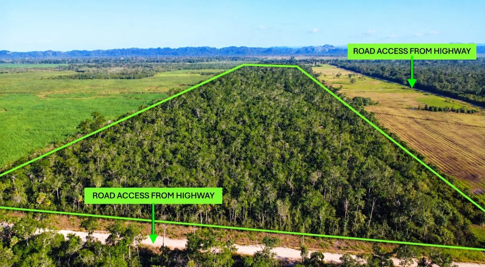 PF0069- 100-Acre Riverfront Farmland for Sale in Belize