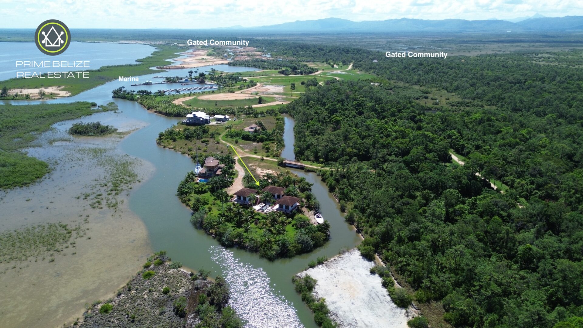 PH0060 – Villa Bella Serena – Private Waterfront Luxury Estate in Belize