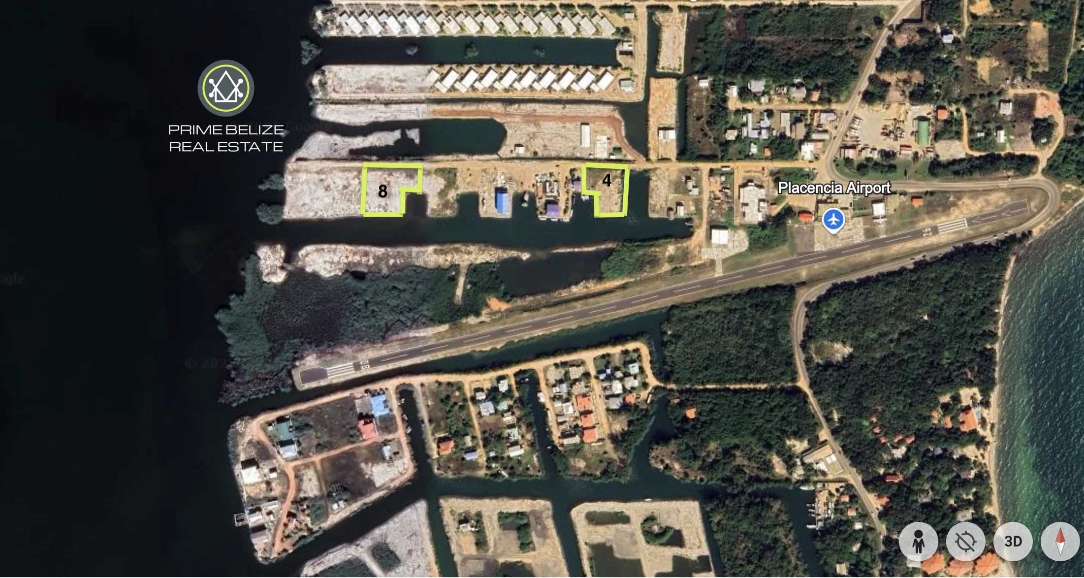 PL0171 – Last Remaining Lots at Placencia Harbor Docks – Lot #8 and #4