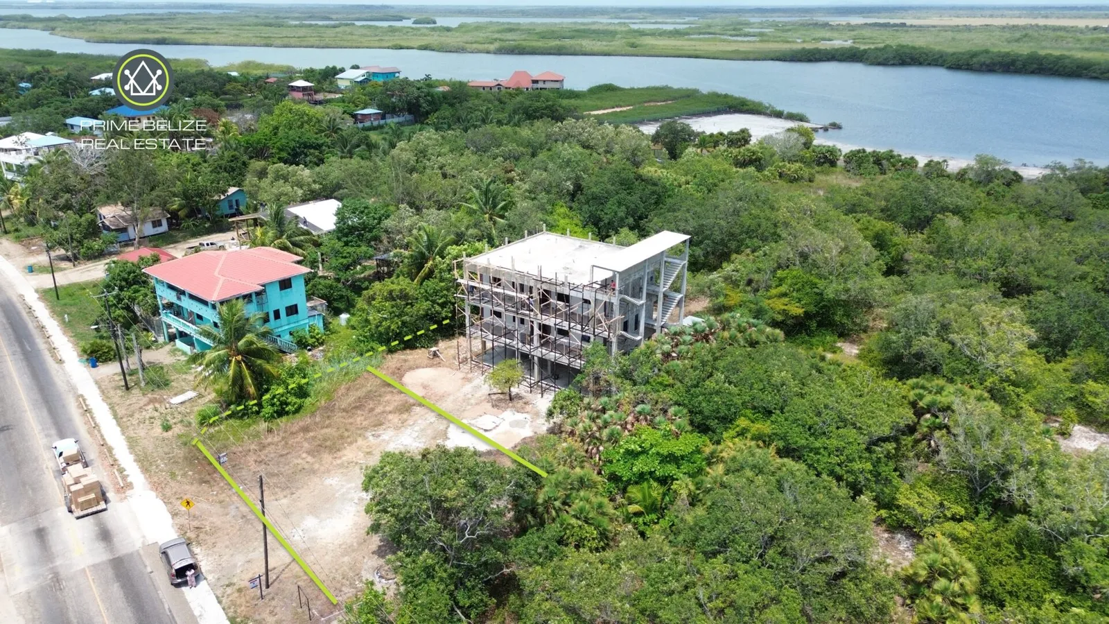 PL0182 – Vacant Road front Lot – Seine Bight, Placencia Peninsula