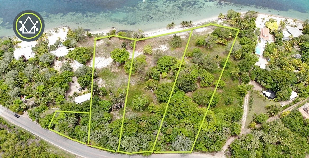 PL0187 – Sea front parcels at Rum Point, Placencia Peninsula – Your Dream Investment Awaits