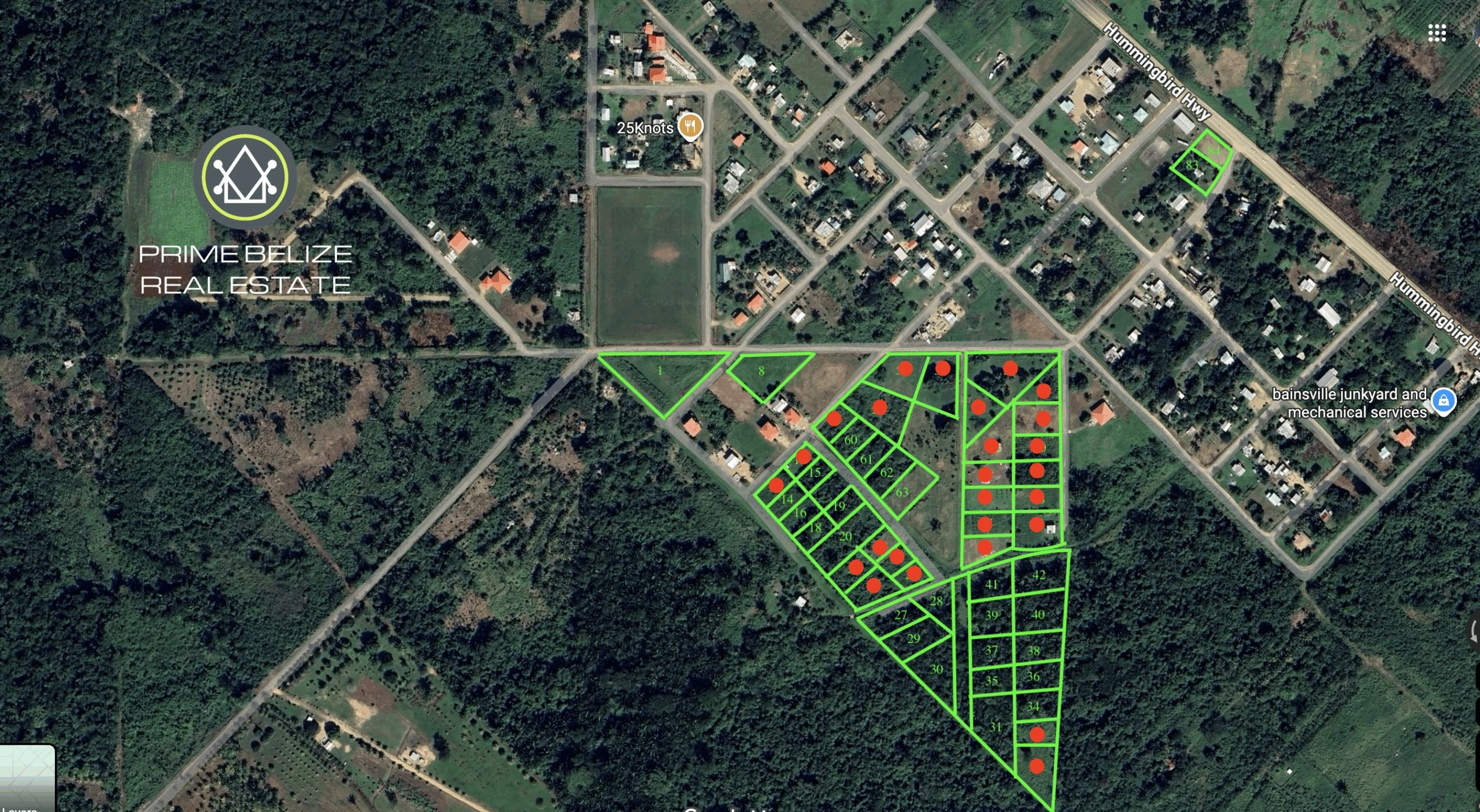 PL0200 – Sarawee Village Subdivision – Prime Lots Near Dangriga Town