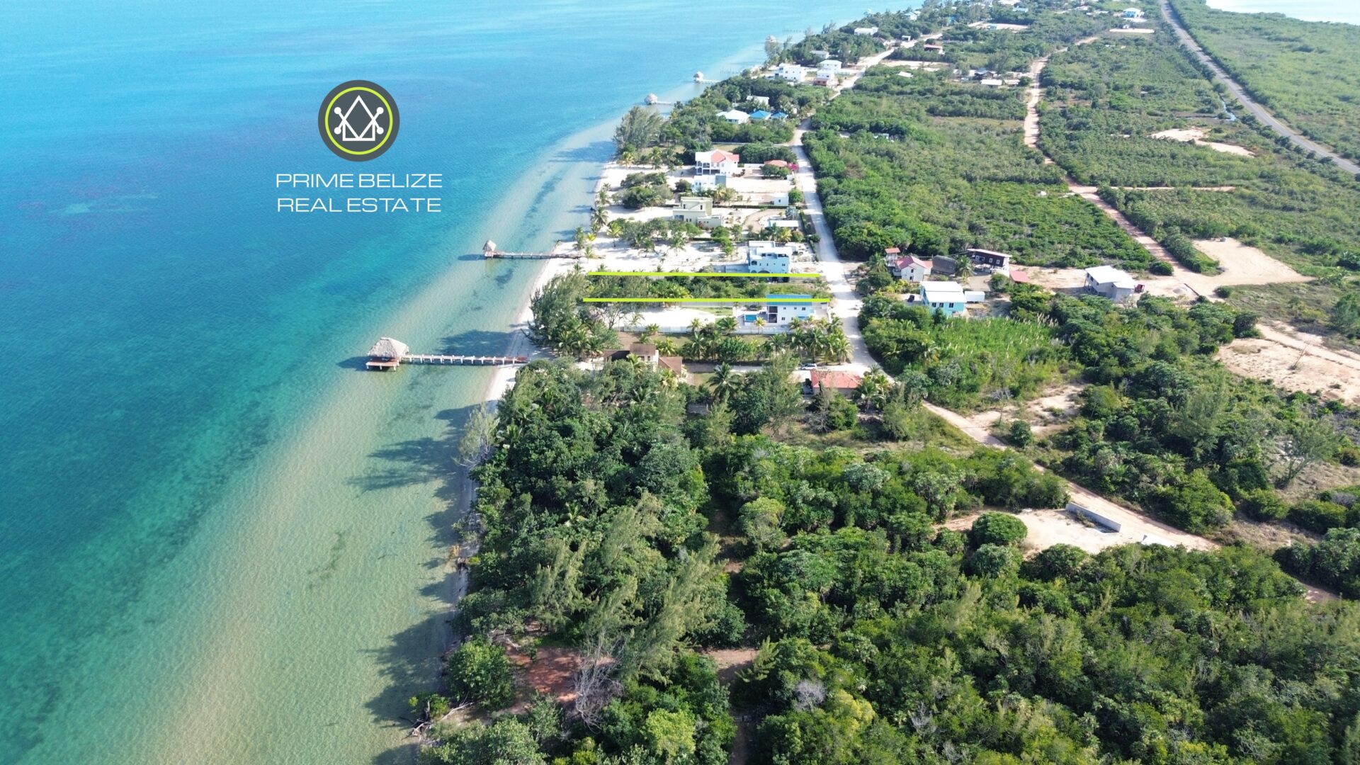 PL0203 – Vacant Beachfront Lot – Caribbean Way, Placencia Peninsula