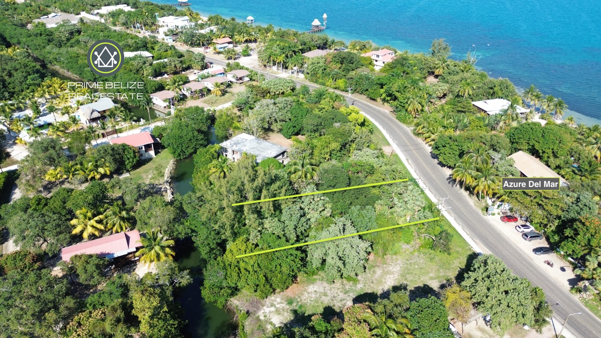 PL0212 – Canal & Road front Lot – Ready for Construction, Placencia, Belize