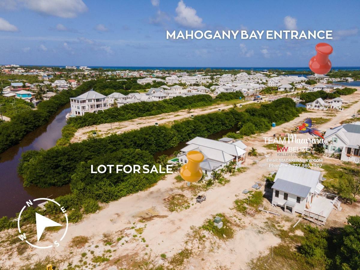 Waterfront Lot in Mahogany Bay Village For Sale