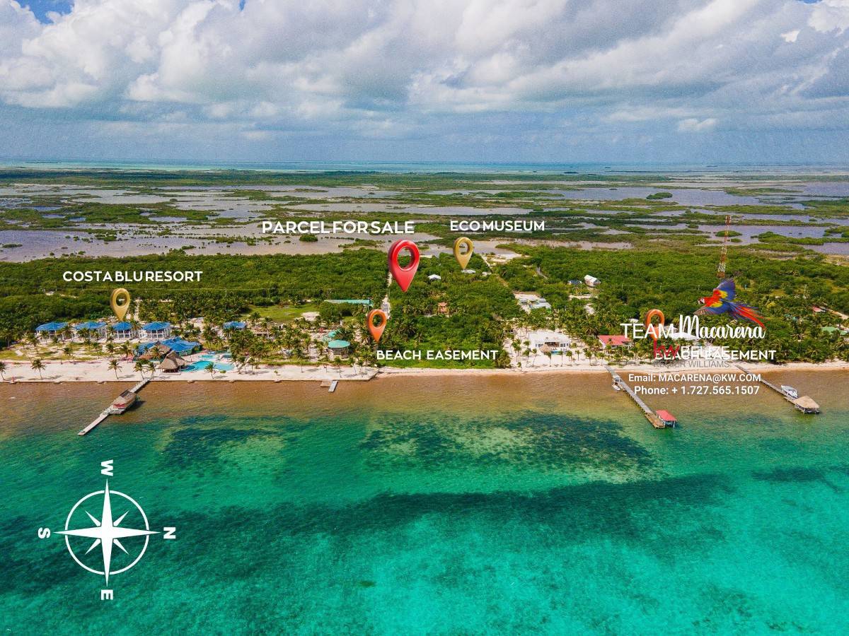 Coastal Access 0.48 Acre Lot Ambergris Caye Belize