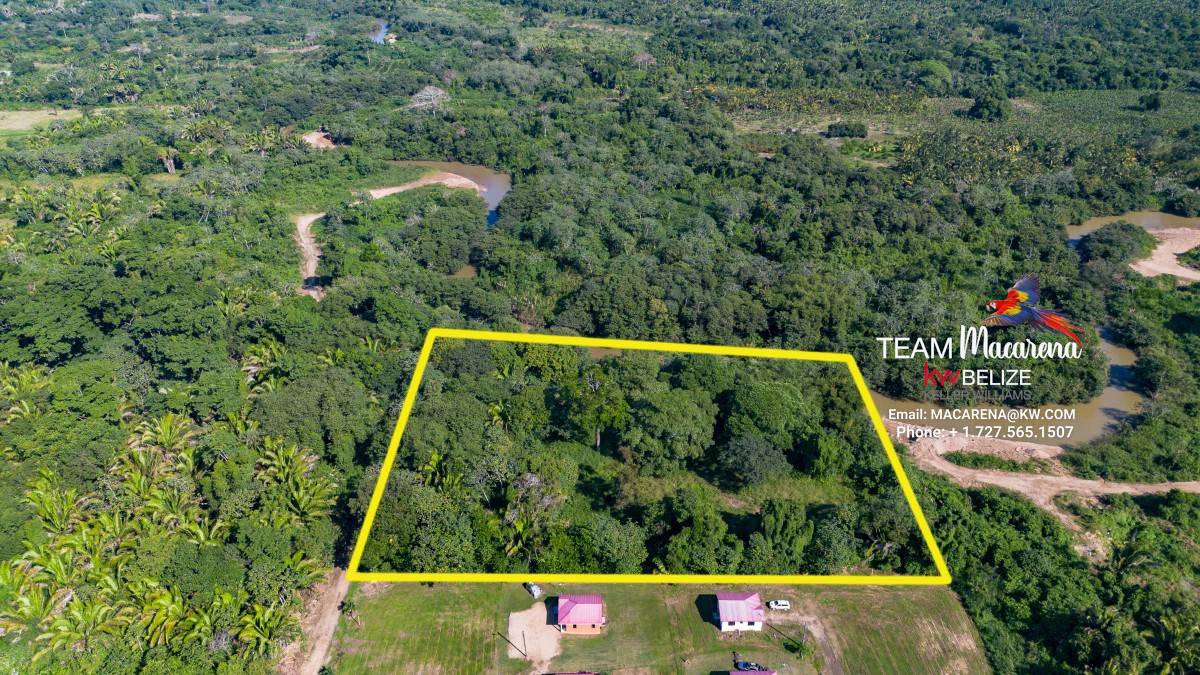 5 Acre Riverfront Property in Belize Near Hummingbird Highway