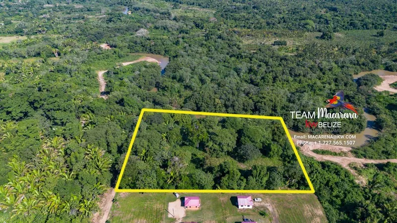 5 Acre Riverfront Property in Belize Near Hummingbird Highway