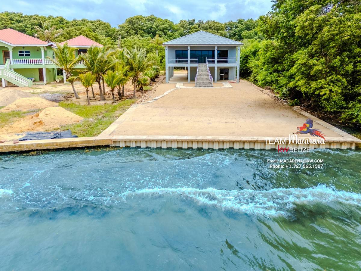 Luxury Belize Beachfront Home with Caribbean Views and Income Potential