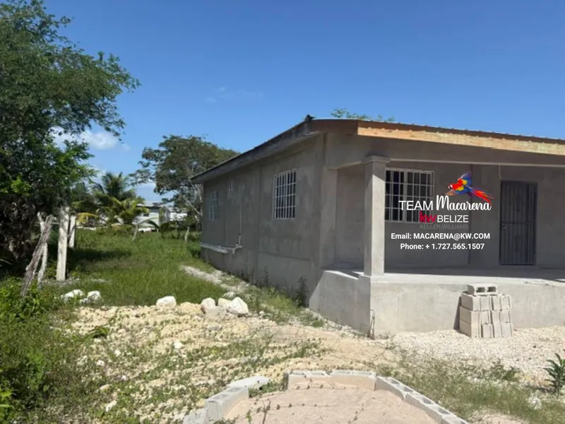 Unfinished Home in Carmelita | 3-Bedroom Concrete Home