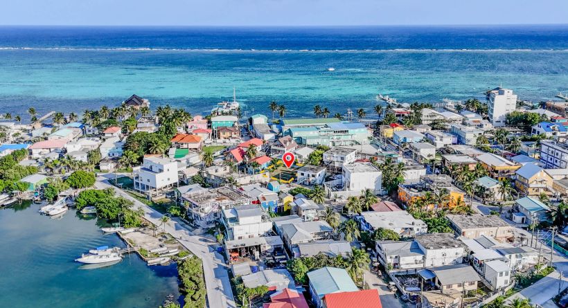 Rare Residential/Commercial Lot in San Pedro Town Core; 450 ft from the Beach