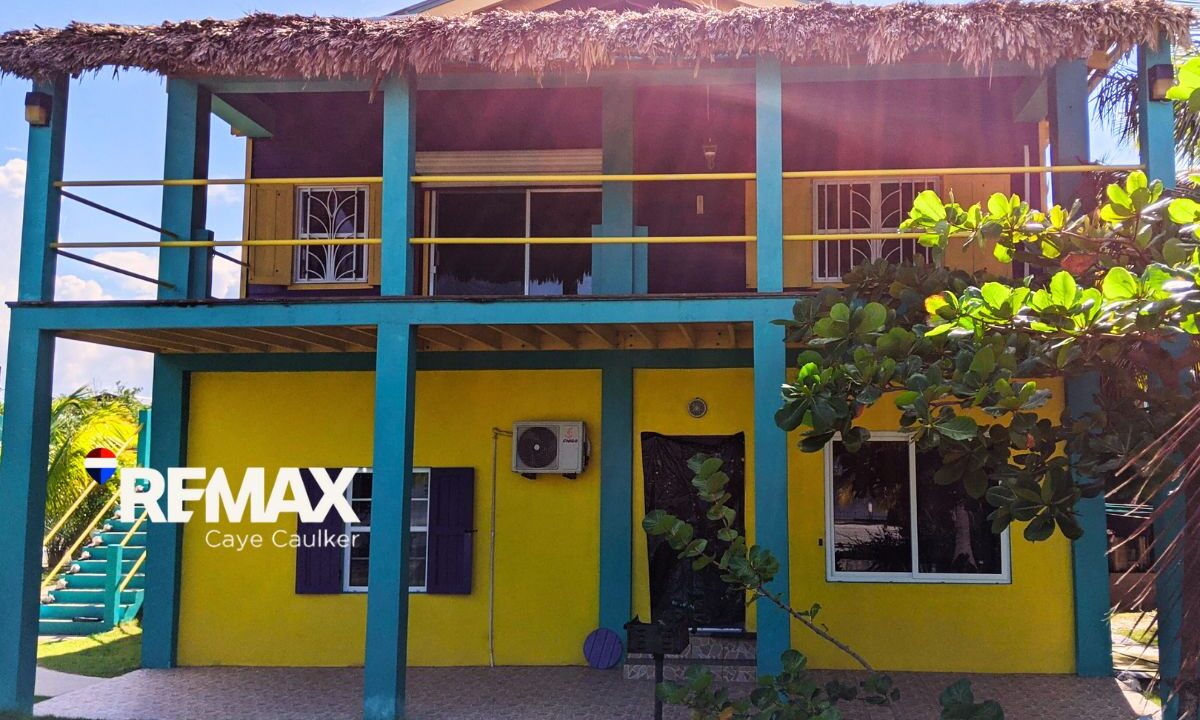 Rare Waterfront Property In South Caye Caulker