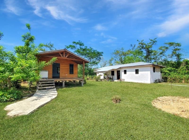 4201 - Unfinished Concrete Home and Hardwood Cabin on a Spacious Lot near San Ignacio Town, Cayo, Belize, San Ignacio, Cayo District, San Ignacio, Cayo District