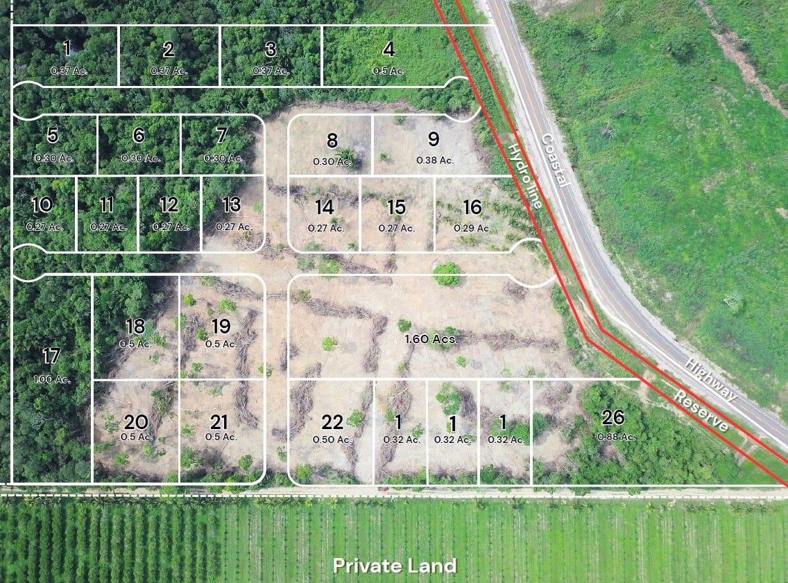 Coastal, Hope Creek, Hope Creek Land/Development for Sale