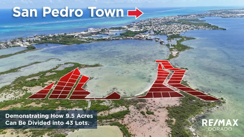 9.5 Acres Perfect for Eco-Resort or Subdivision, Ambergris Caye,