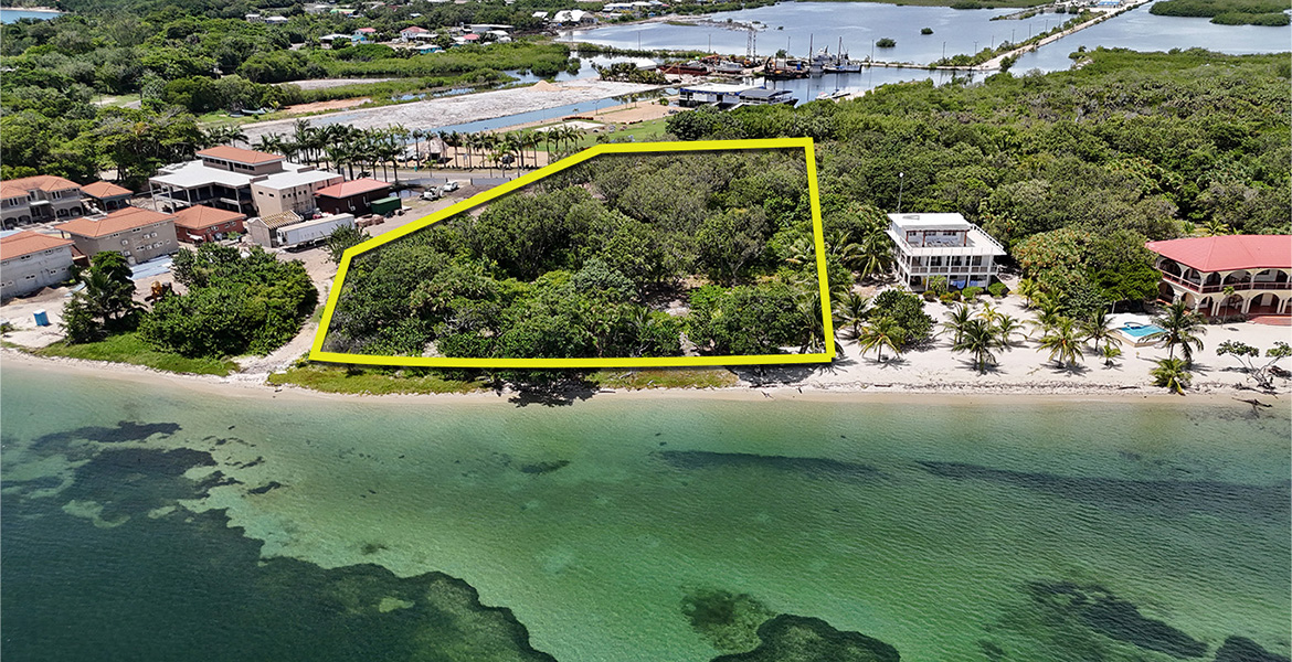 A Three Acre Beachfront Lot in Belize
