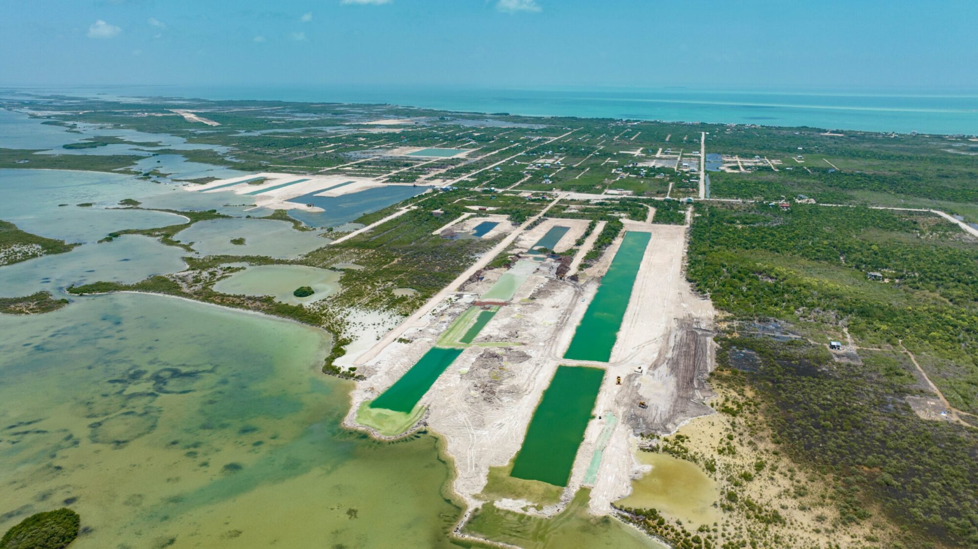 Canal-Front Lots Near Secret Beach, Ambergris Caye