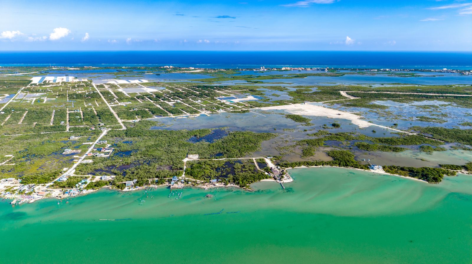 Canal Front Property in Secret Beach Ambergris Caye Belize 