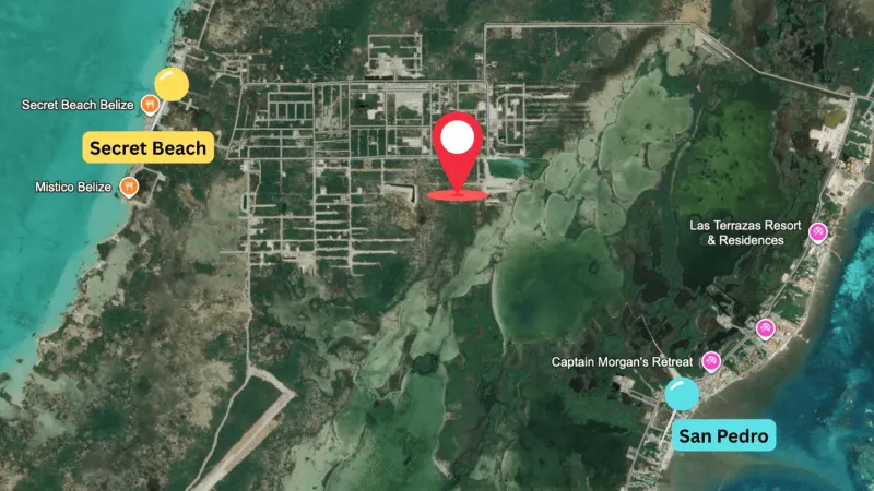 $45,000 USD Lots For Sale Ambergris Caye