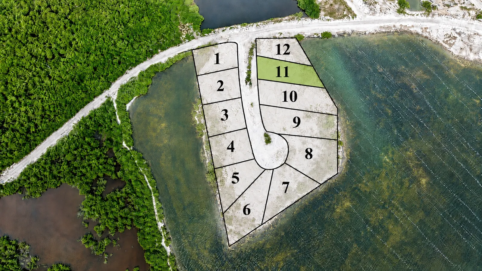 Lot 11 – Exclusive Bayfront Homesite at Paradise Island, Mahogany Bay