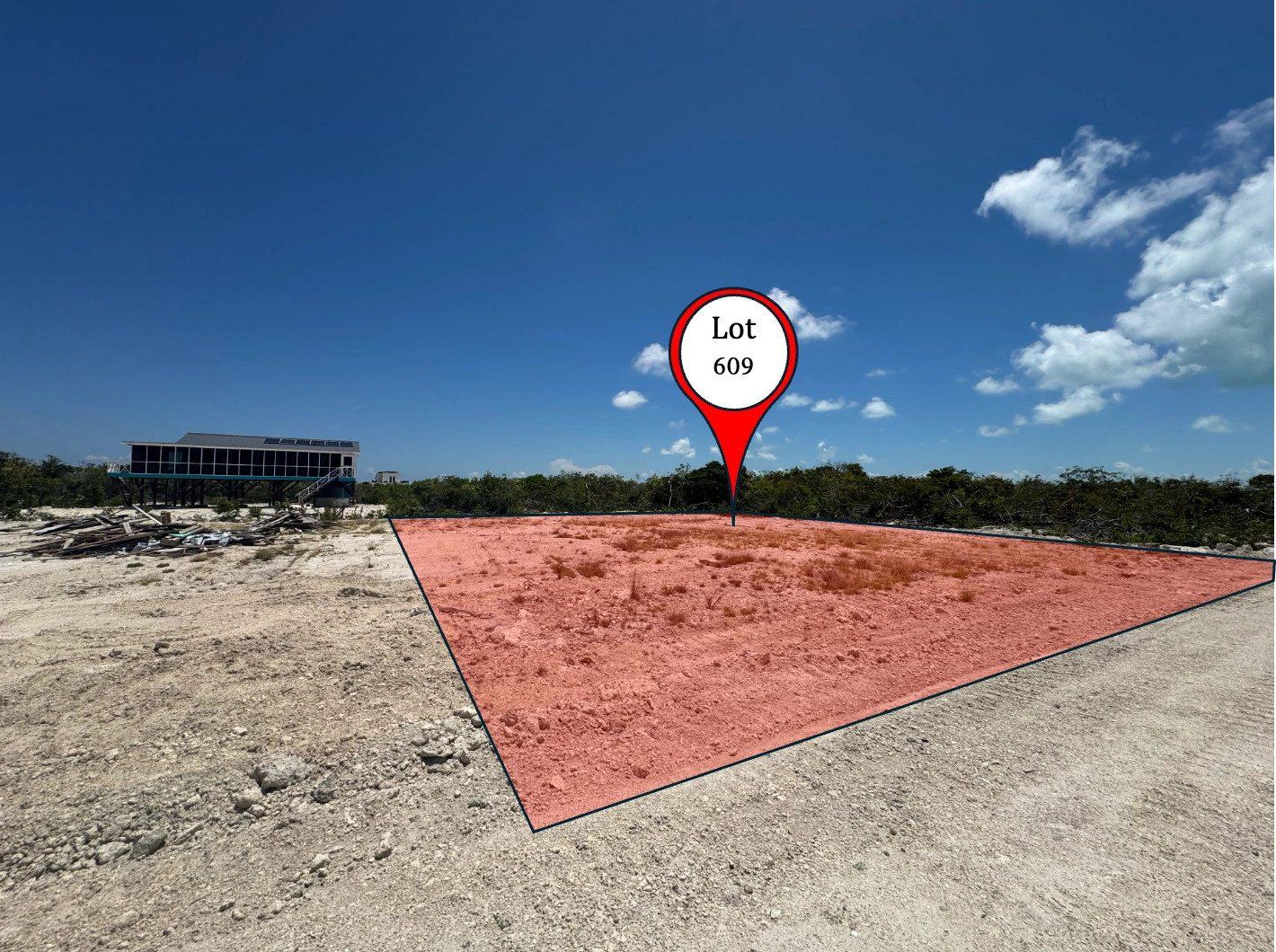 Lot 609 in Secret Beach